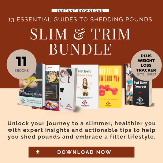 Slim & Trim Bundle: 13 Essential Guides for Weight Loss Success - Ultimate Resource for Shedding Pounds and Embracing a Healthier Lifestyle